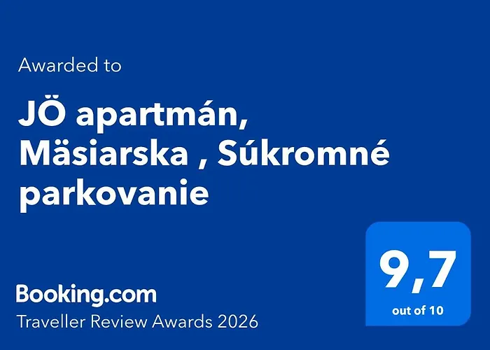 Jö Apartmán, Mäsiarska , Súkromné Parkovanie